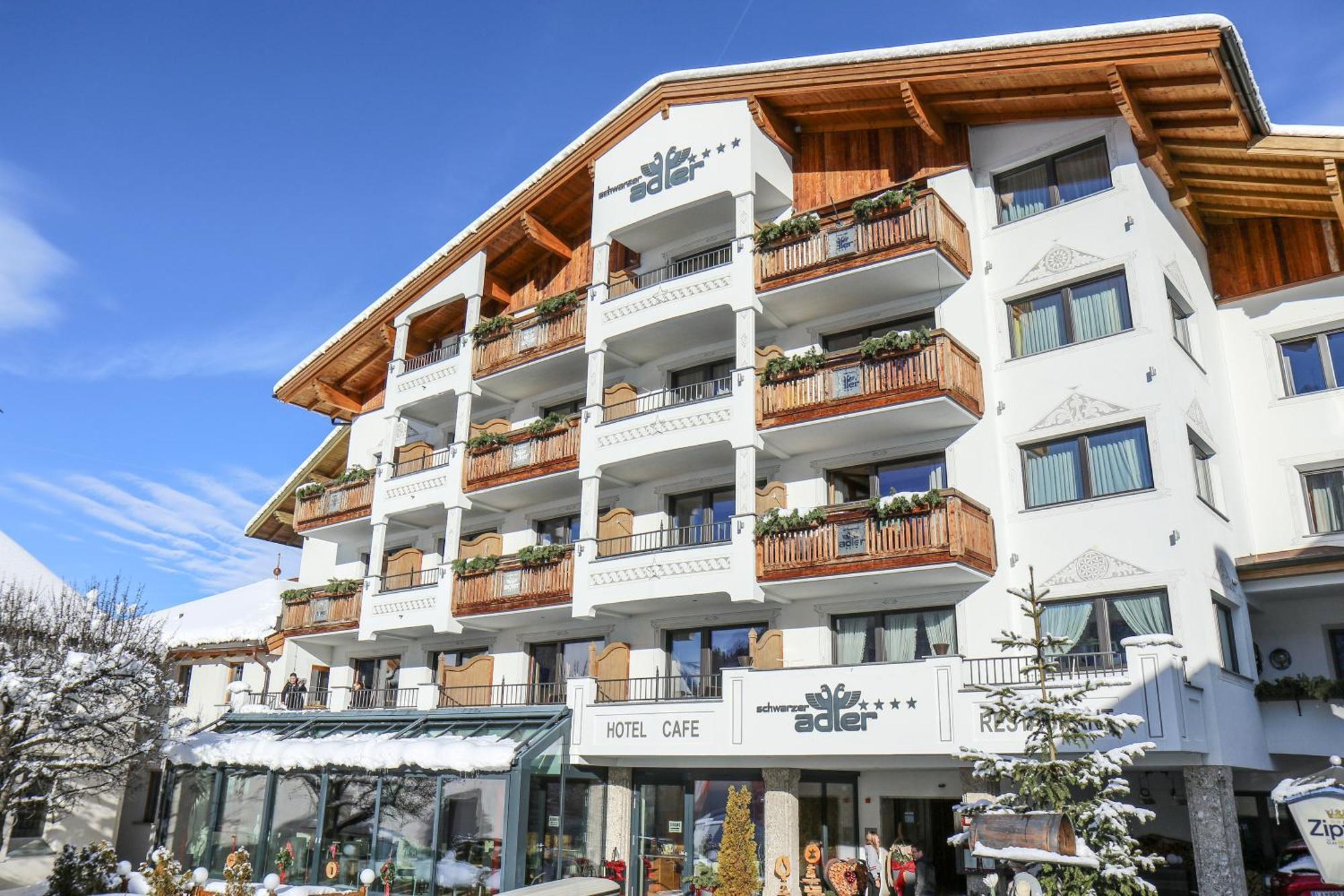 Hotel Schwarzer Adler Nauders Exterior foto